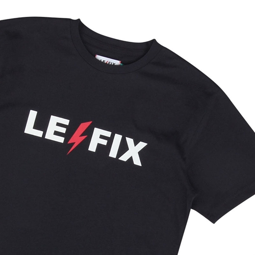 Le Fix Lightning T-Shirt - Navy